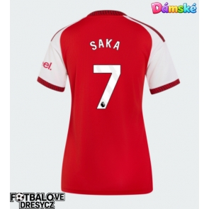 Arsenal Bukayo Saka #7 Dámské Domácí Dres 2026-27 Krátký Rukáv